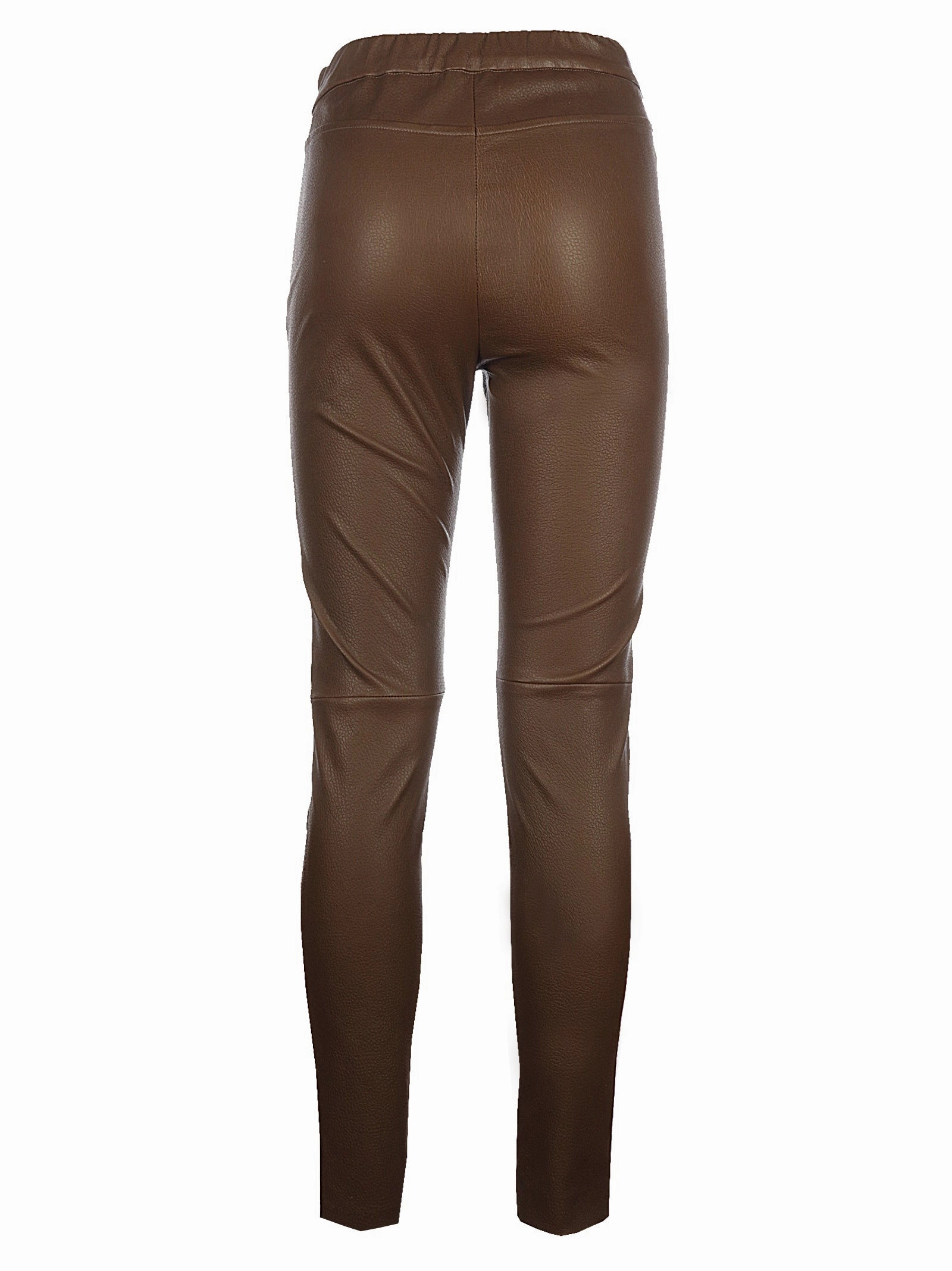 'S Max Mara Cropped Leather Leggings