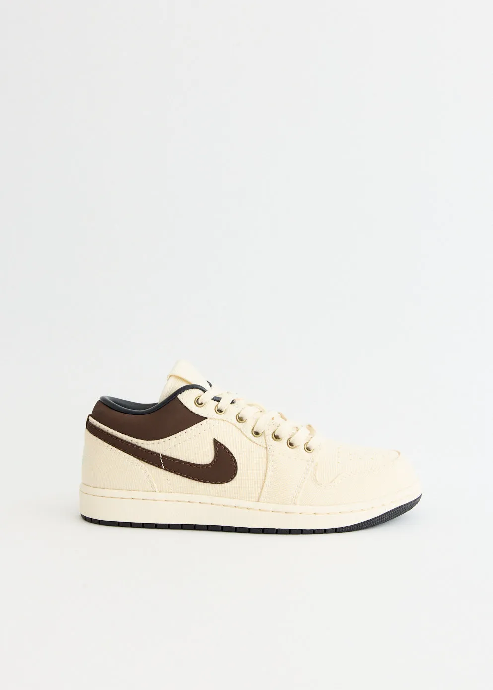 Air Jordan 1 Low Premium 'Pale Ivory' Sneakers