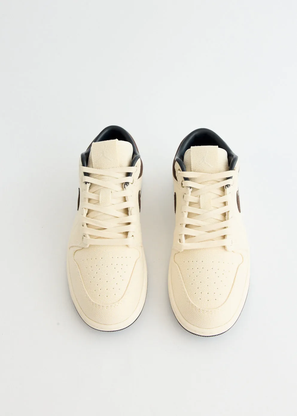 Air Jordan 1 Low Premium 'Pale Ivory' Sneakers