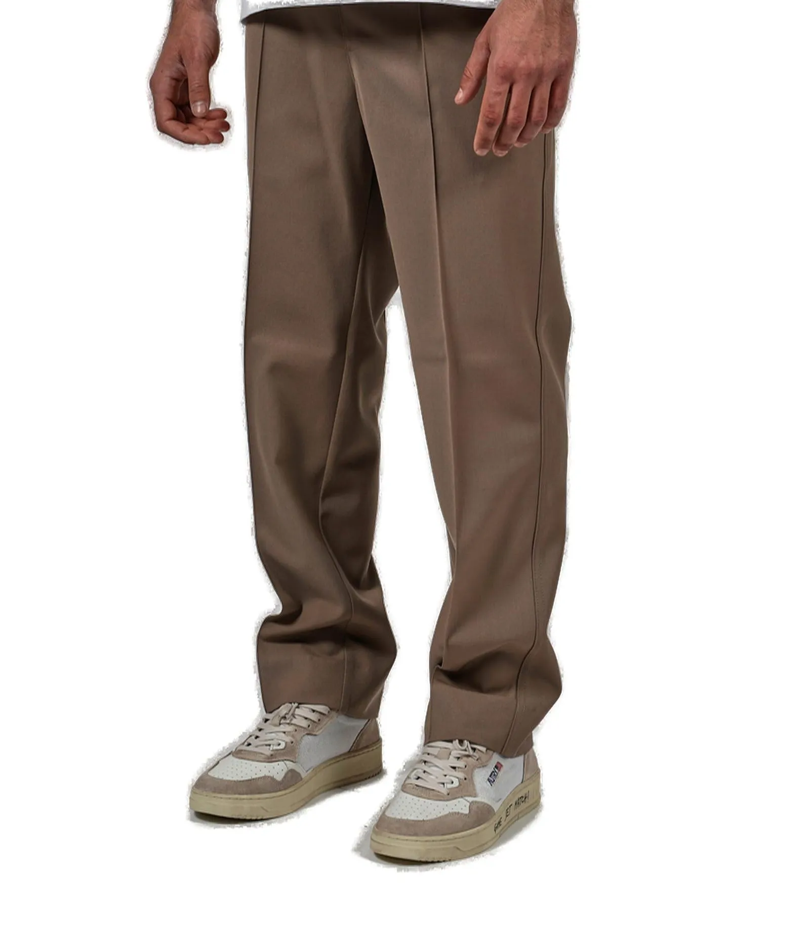 AMI Straight Leg Tailored High Waist Pants