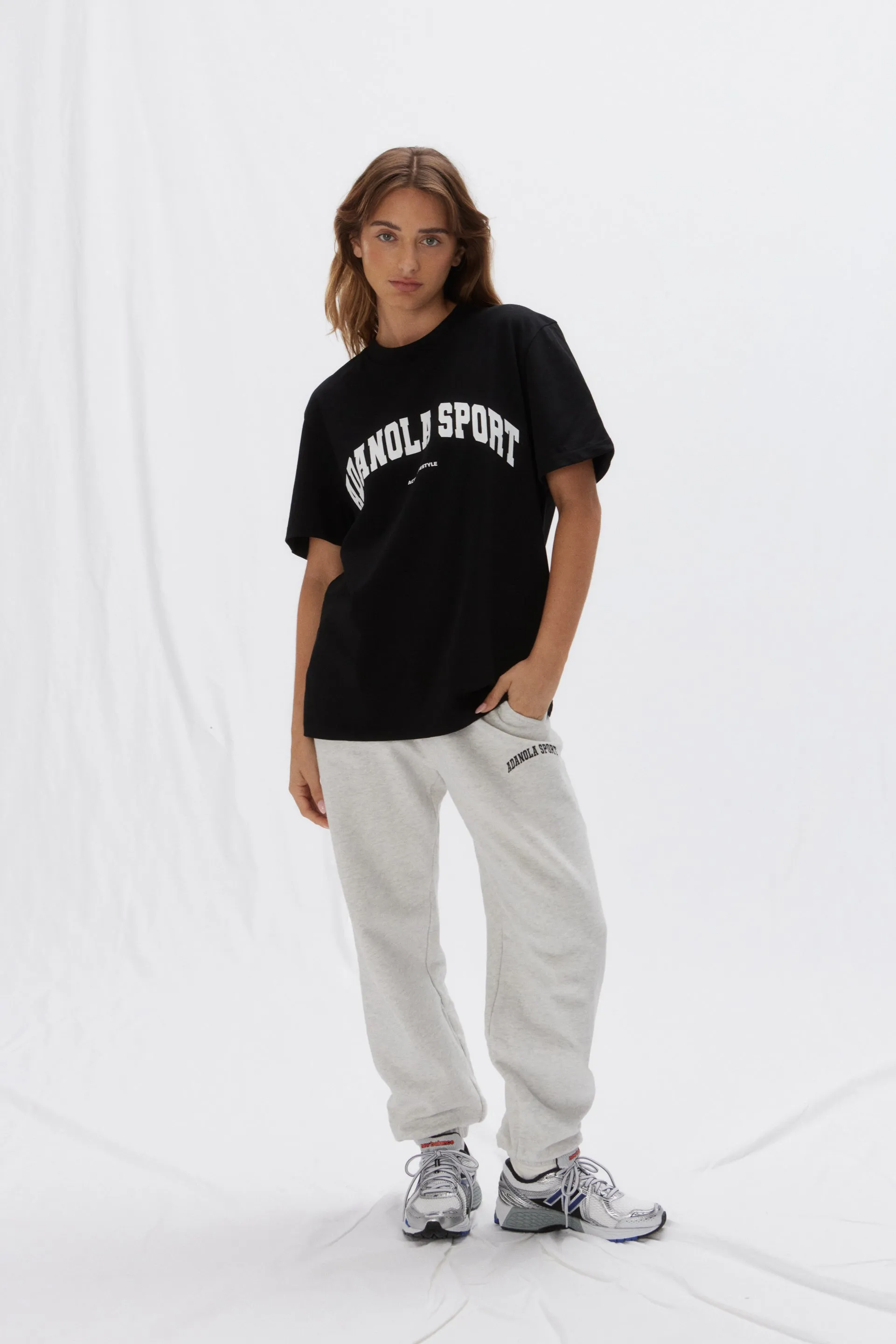 AS Short Sleeve Oversized T-Shirt - Black