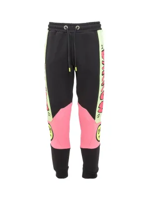 Barrow Logo Printed Panelled Track Pants
