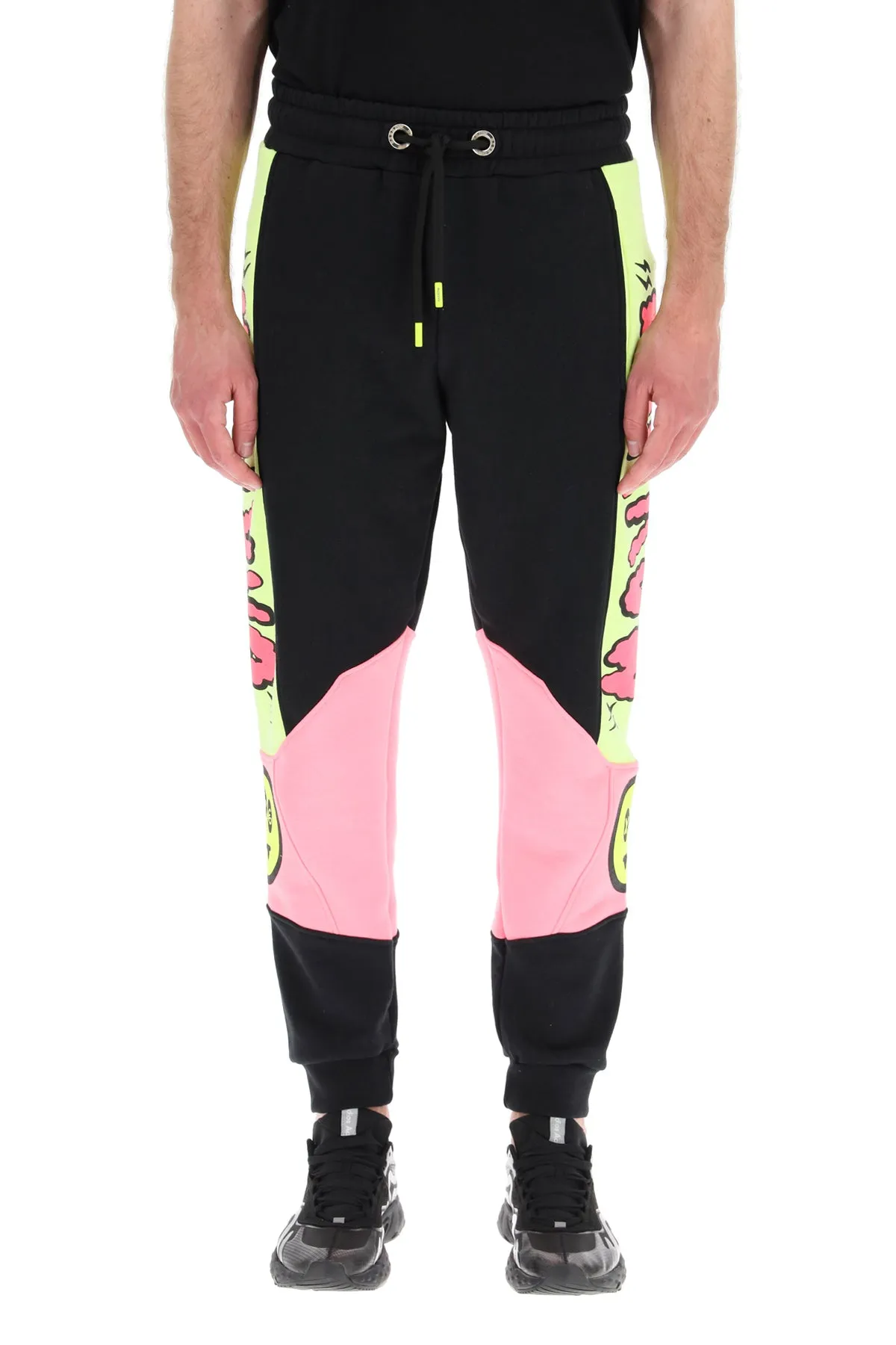 Barrow Logo Printed Panelled Track Pants