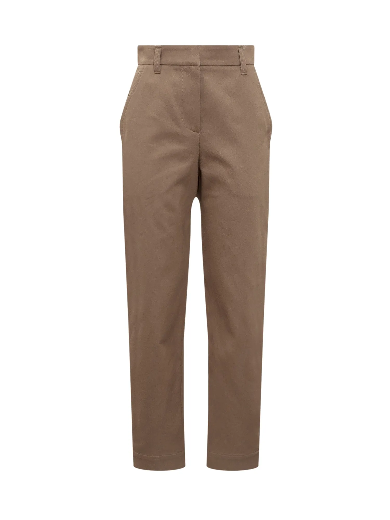 Brunello Cucinelli High-Waisted Chino Pants