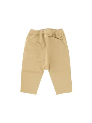Burberry Kids High Waist Cropped Pants