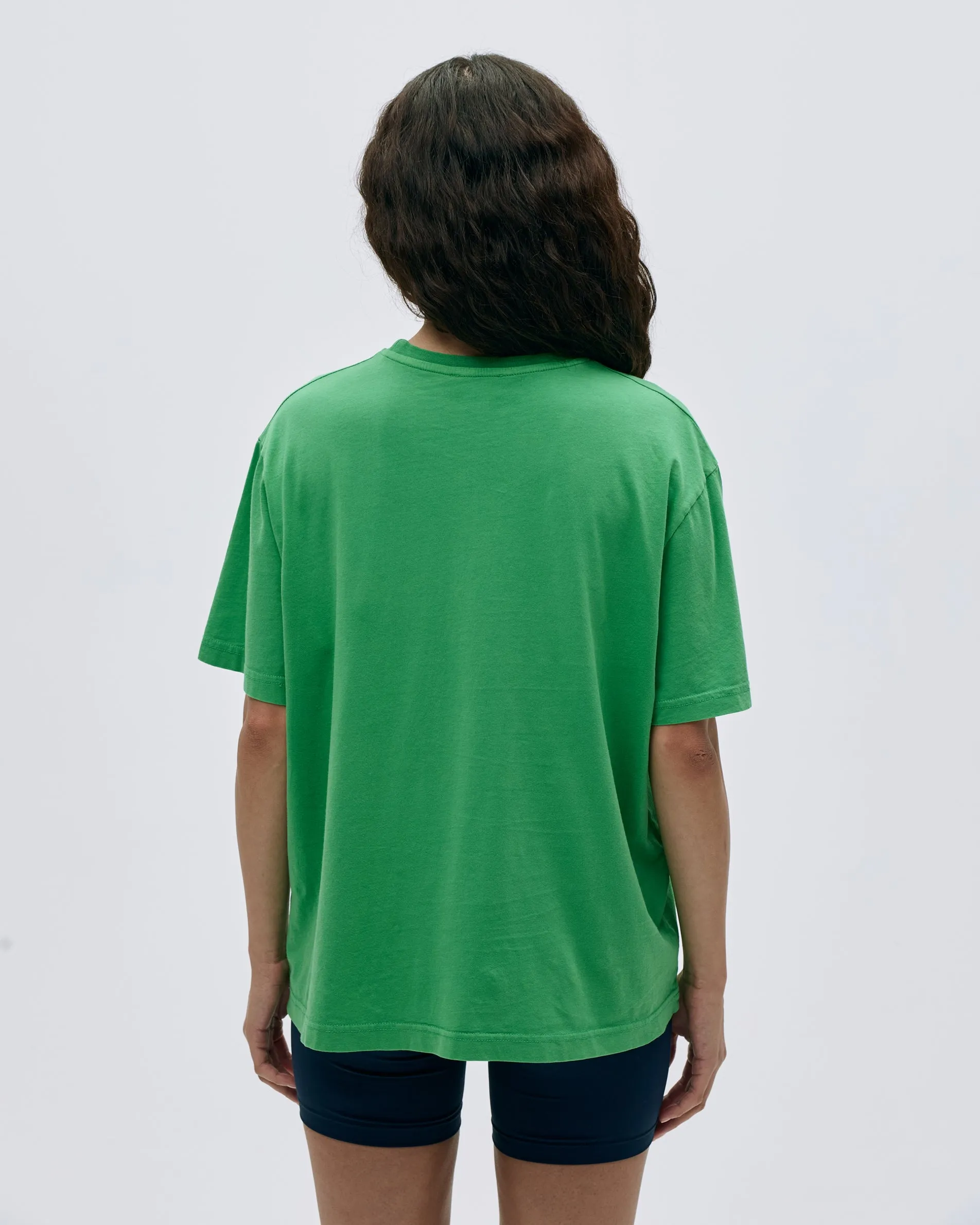 Campus Vintage Wash Lightweight T-shirt - Jade Green