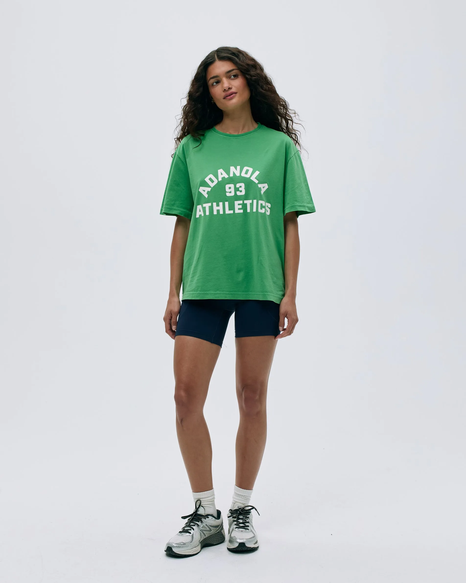 Campus Vintage Wash Lightweight T-shirt - Jade Green