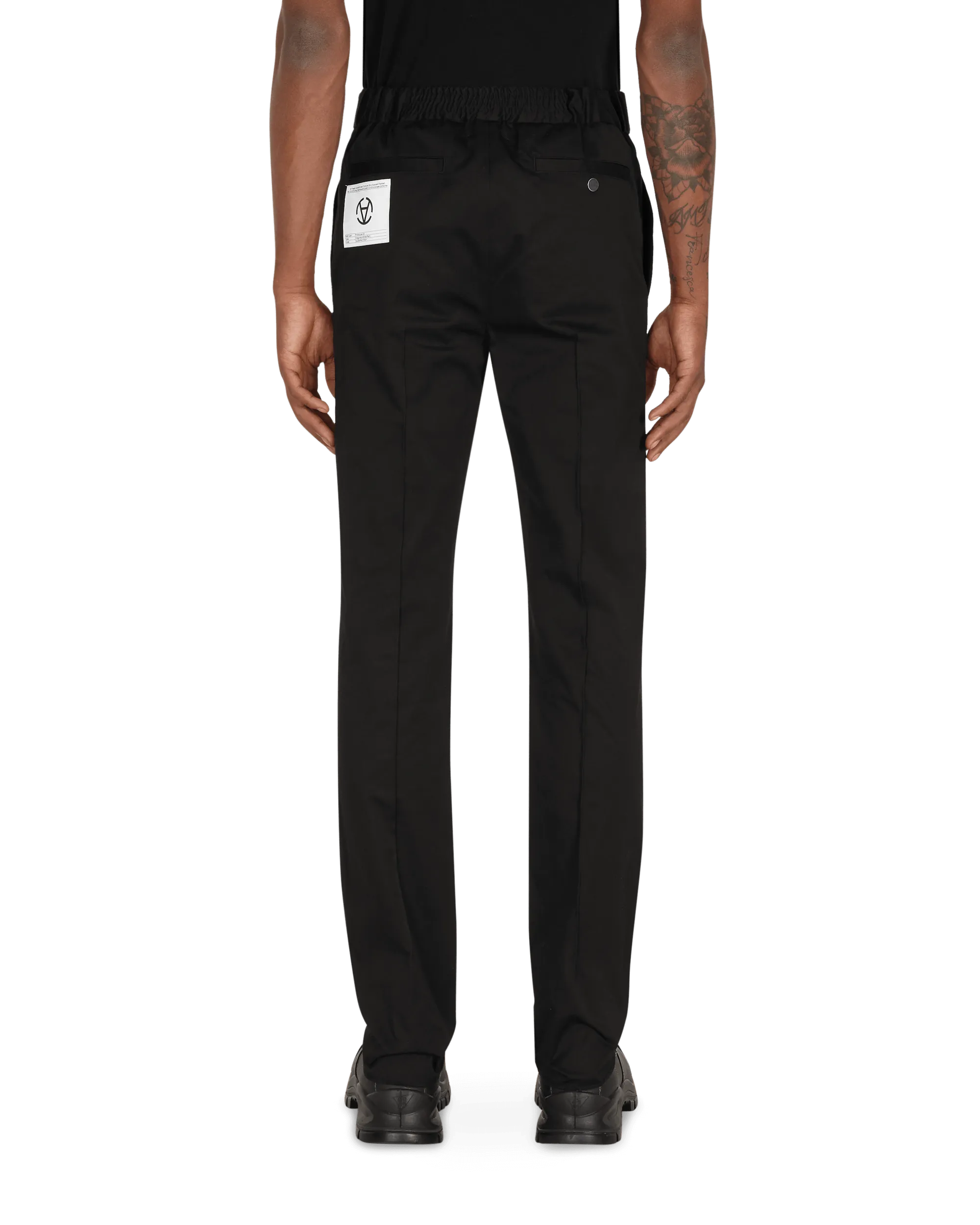 Diagonal Attica Pants Black
