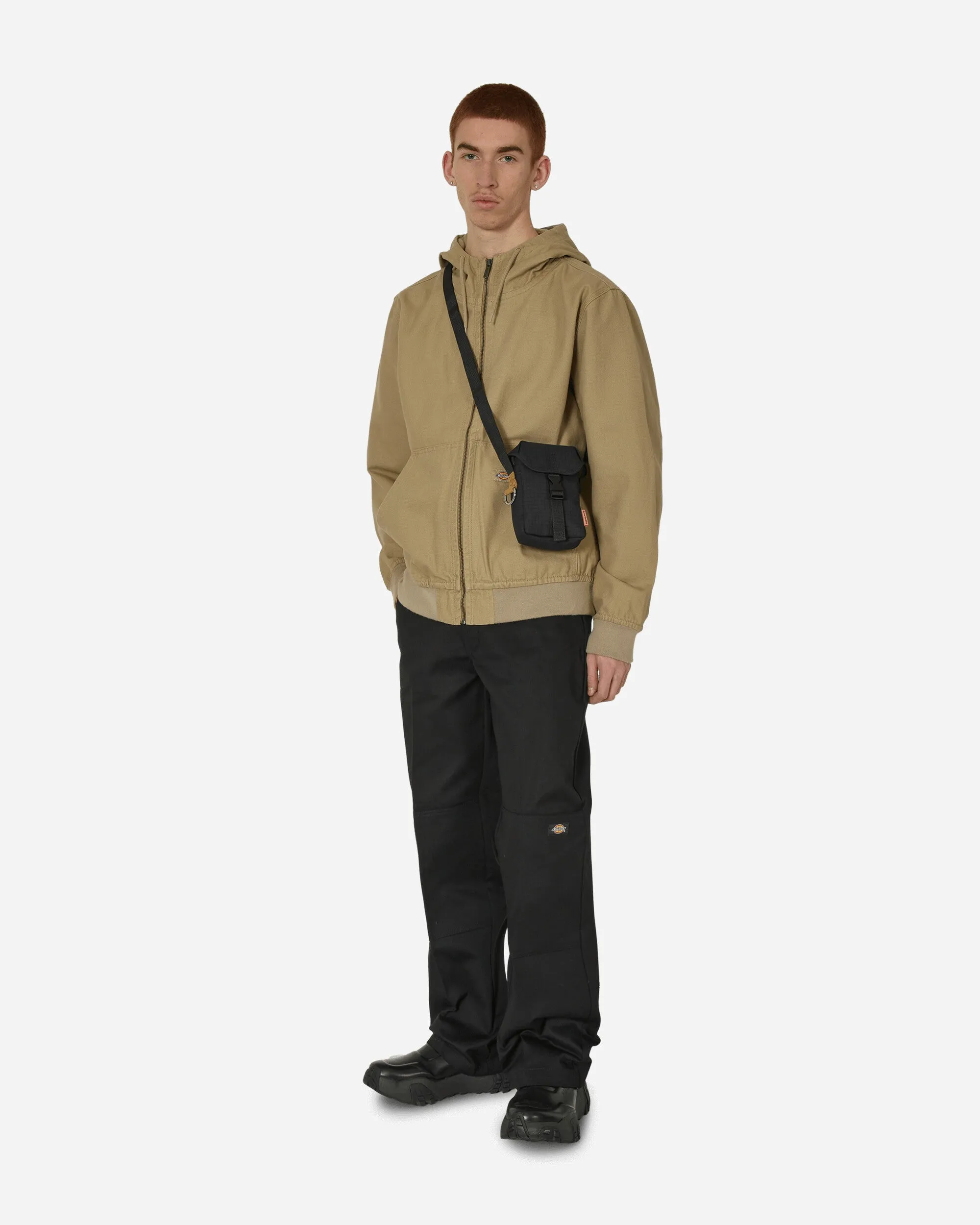 Double Knee Work Pants Black