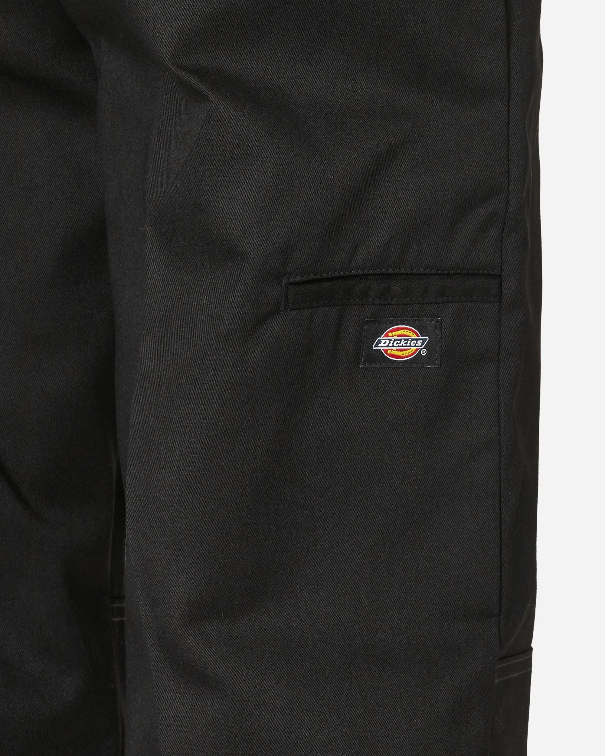 Double Knee Work Pants Black