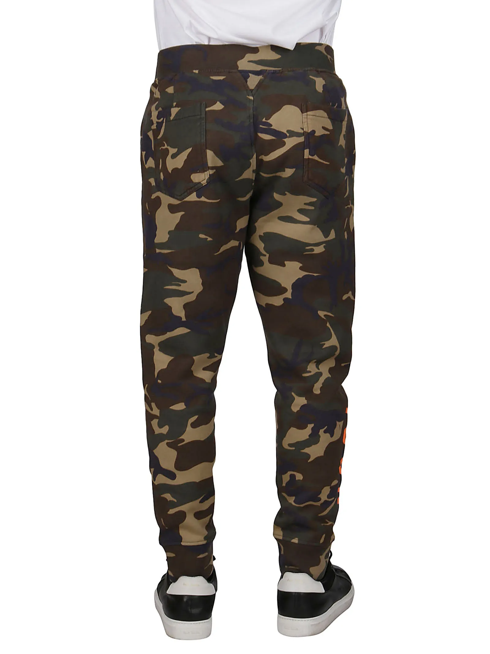 Dsquared2 Camouflage Printed Tapered Track Pants