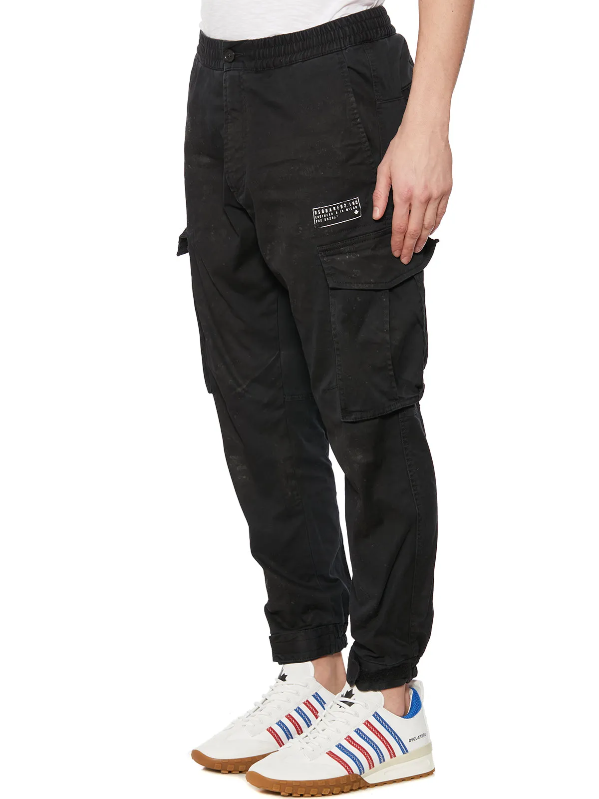 Dsquared2 High Waist Cargo Pants