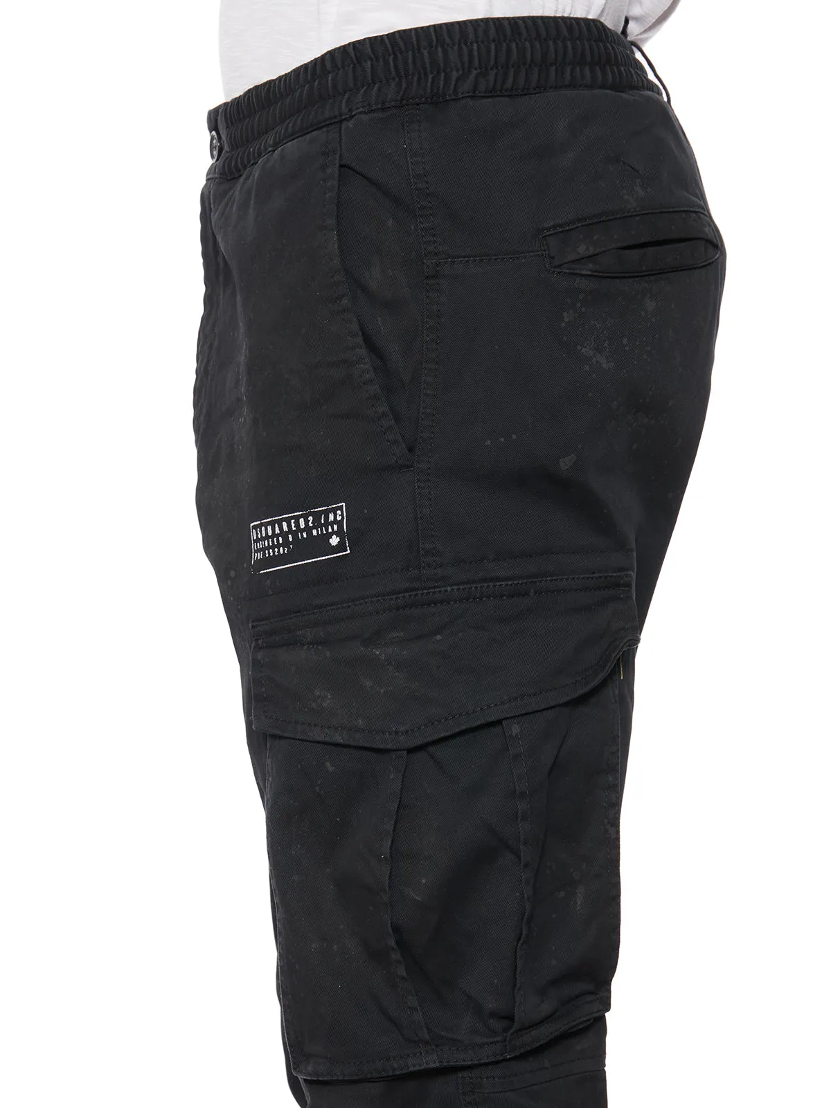 Dsquared2 High Waist Cargo Pants