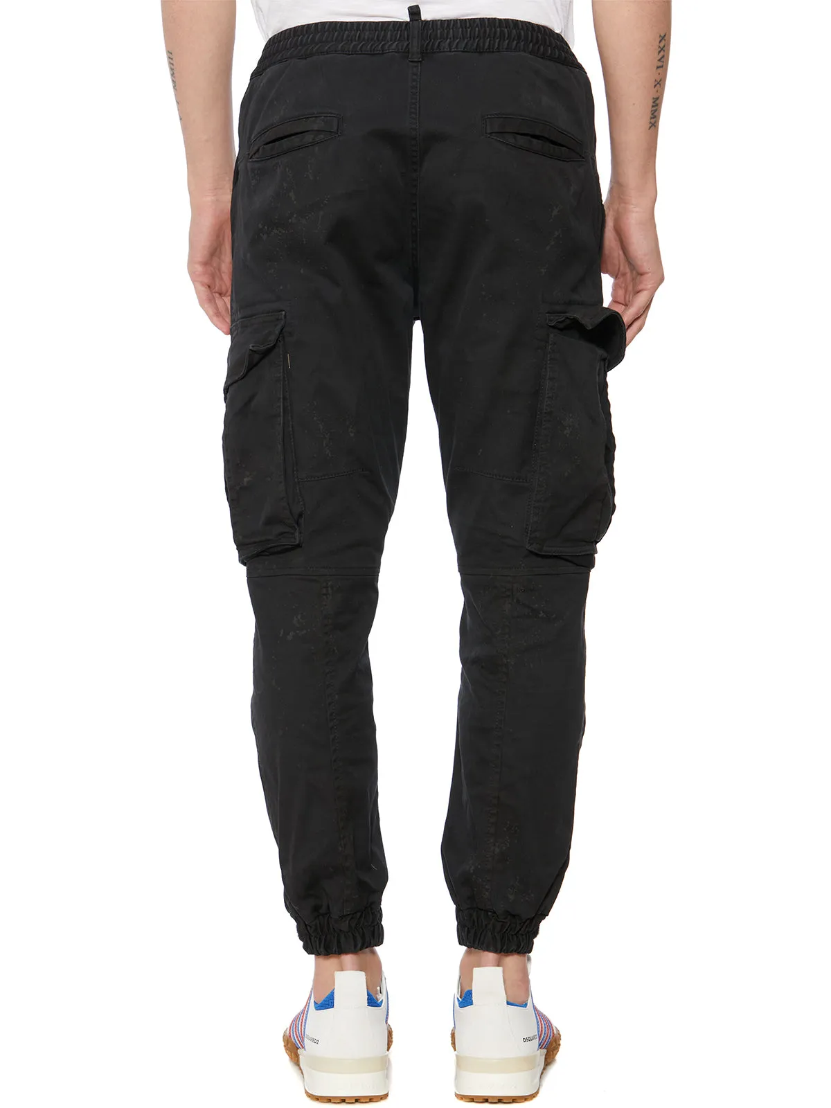 Dsquared2 High Waist Cargo Pants