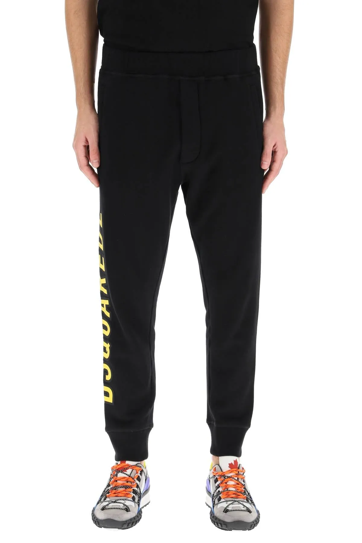 Dsquared2 Logo Printed Elastic Waist Sweatpants