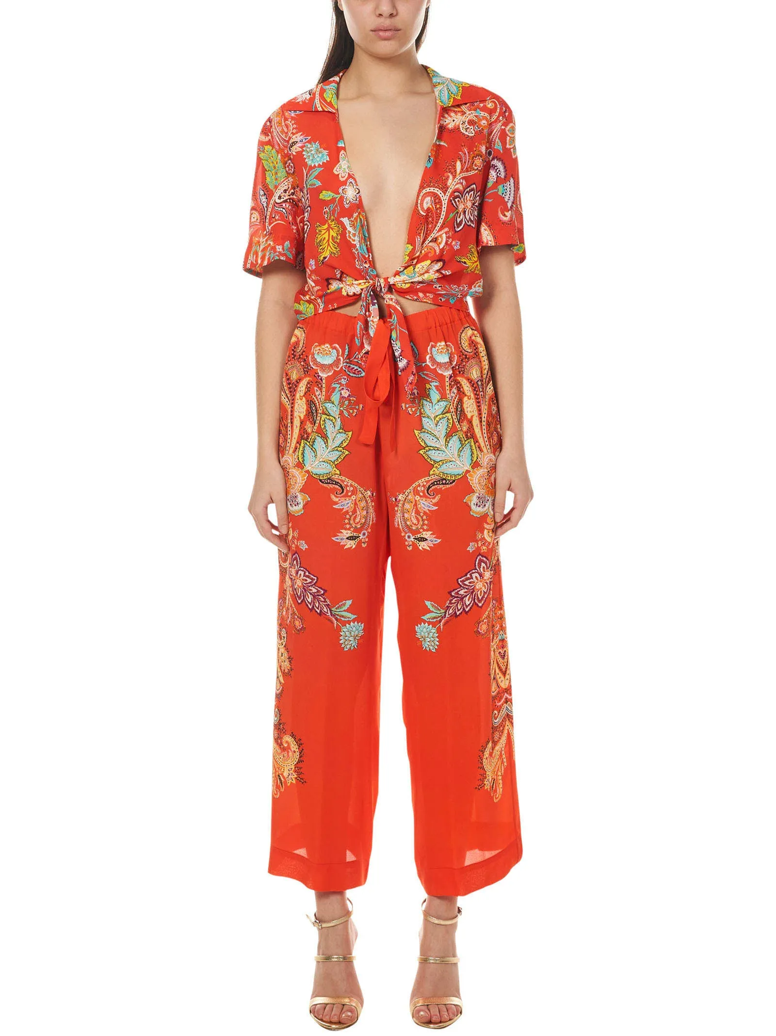 Etro Dancer Mare Printed Pants