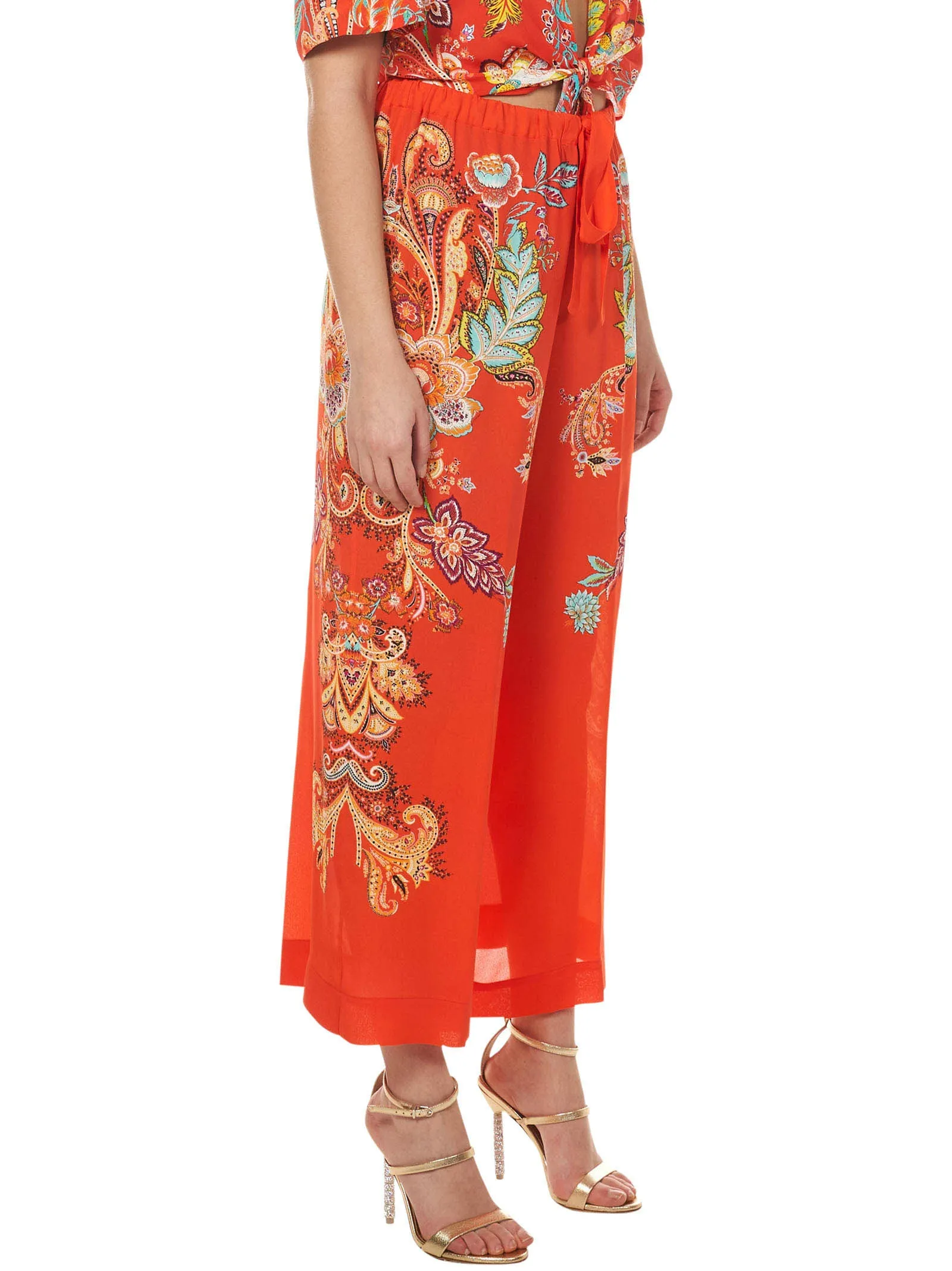 Etro Dancer Mare Printed Pants