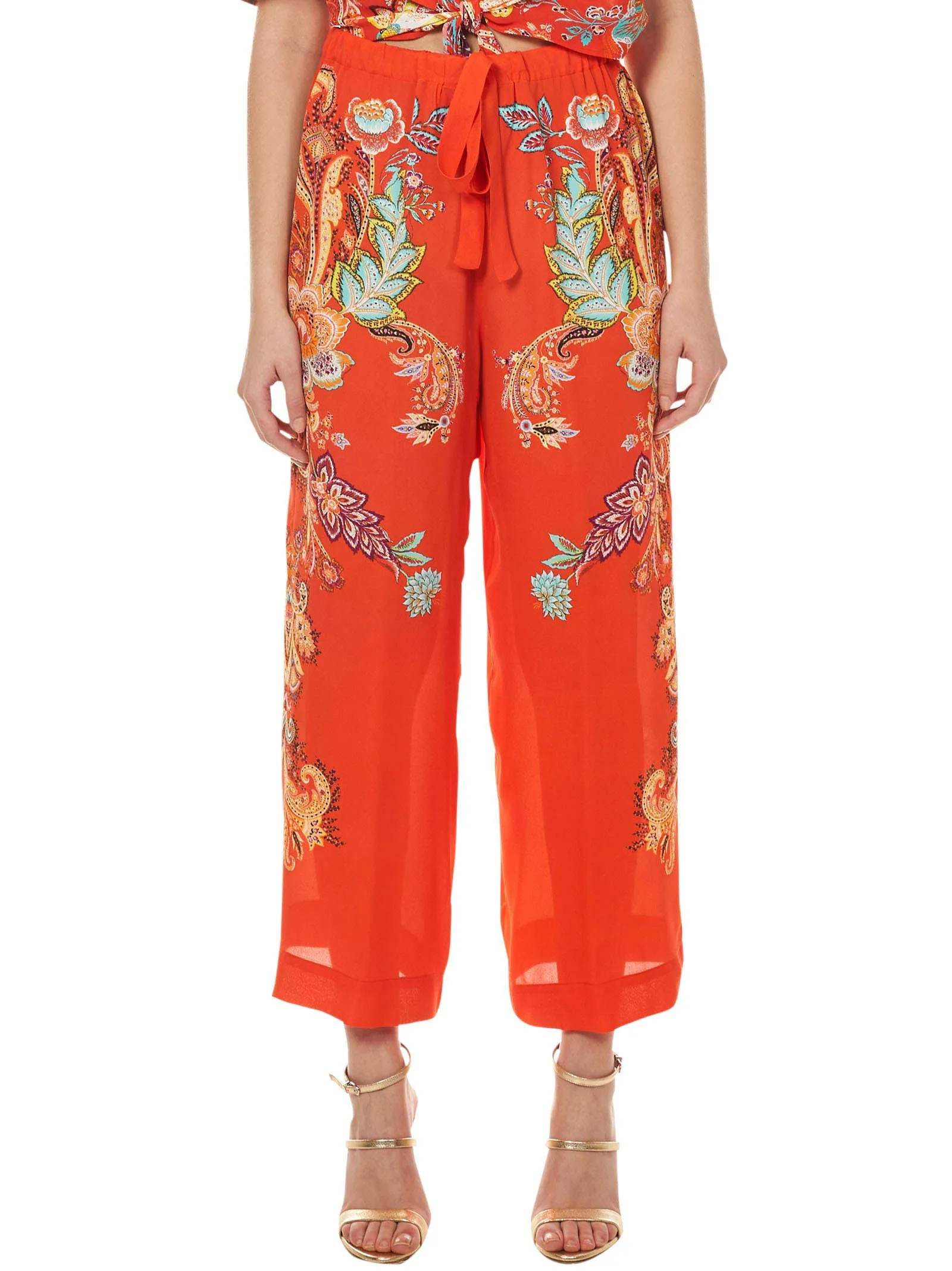 Etro Dancer Mare Printed Pants