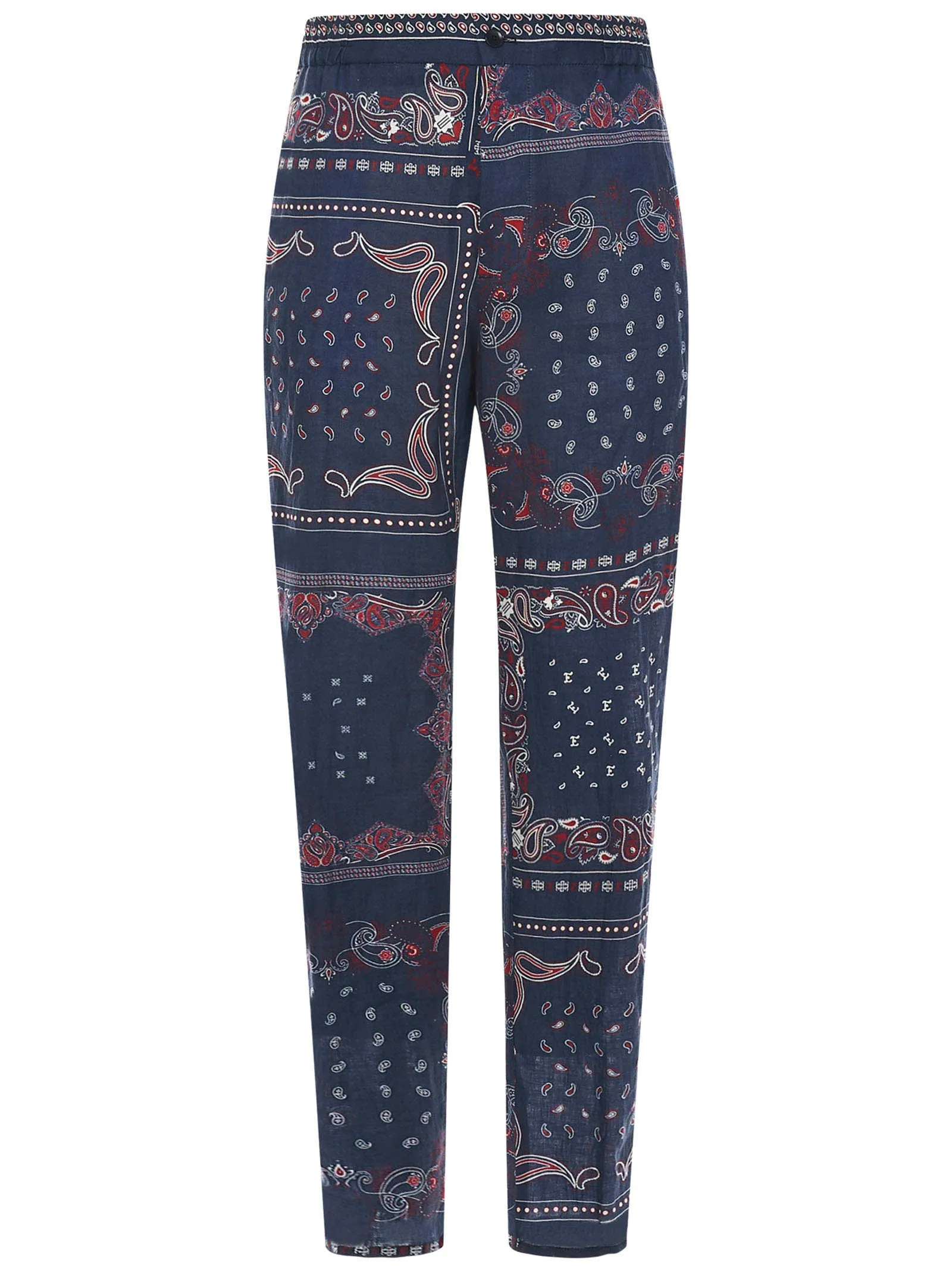 Etro Paisley Printed Cropped Trousers