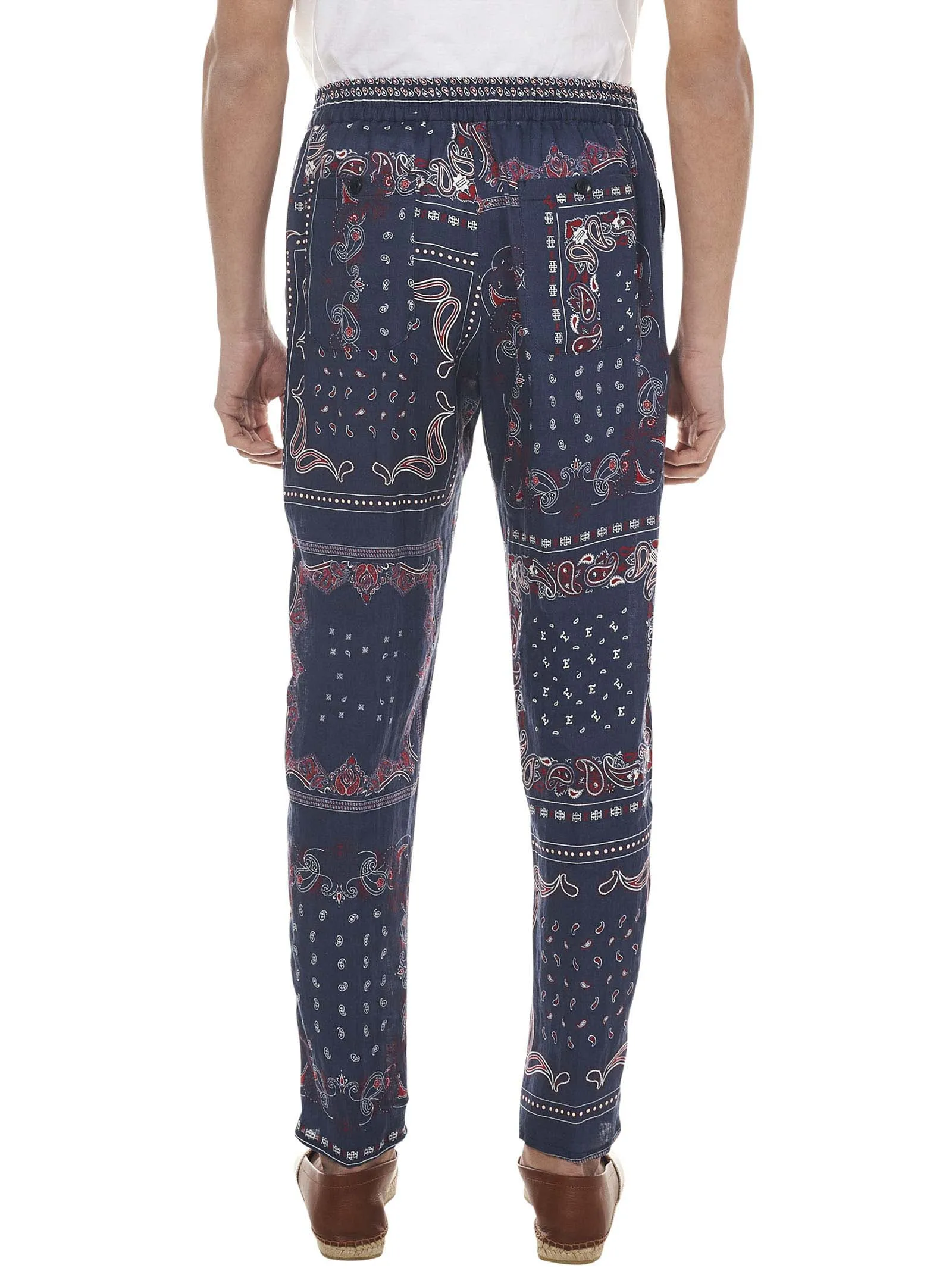 Etro Paisley Printed Cropped Trousers