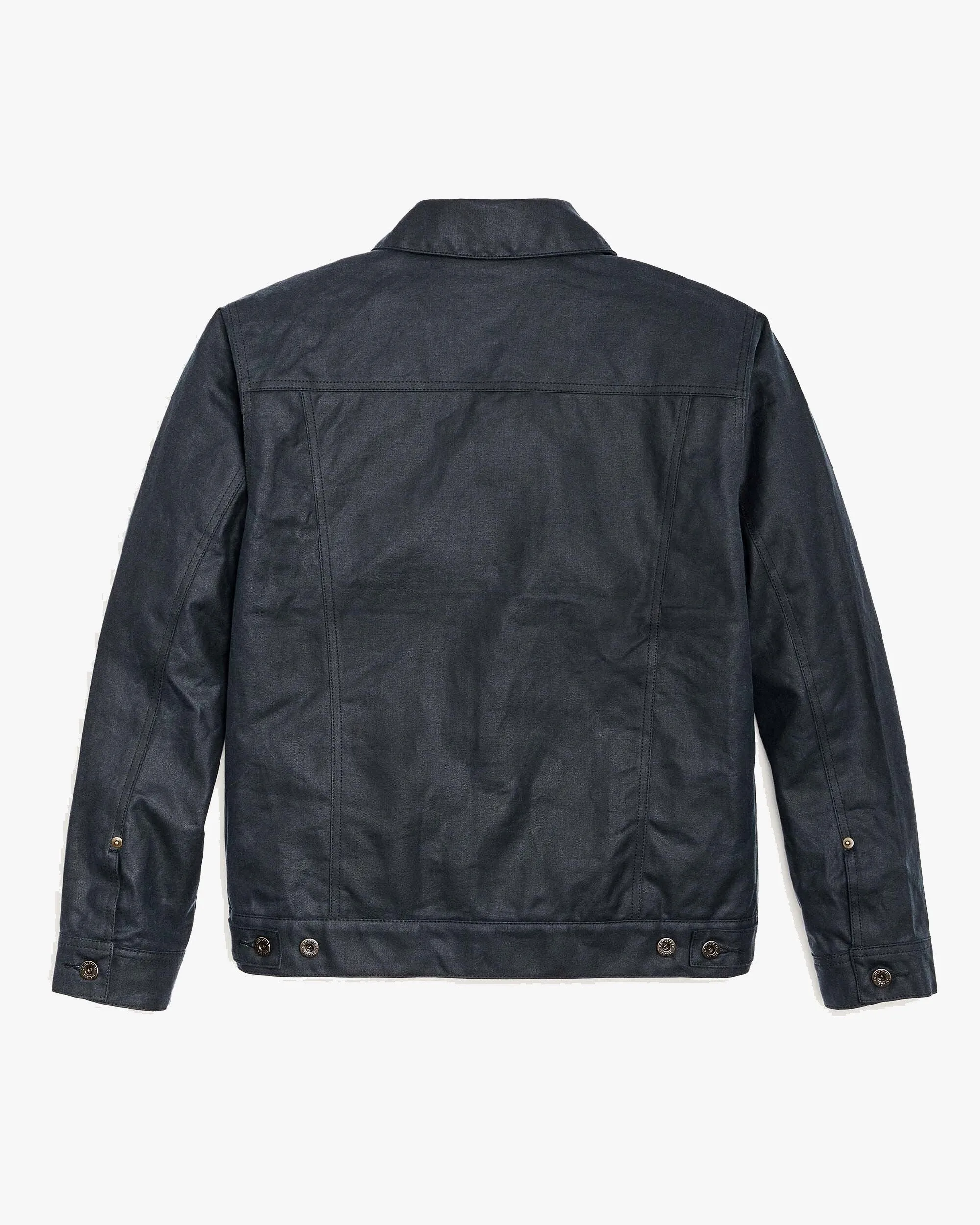 Filson Tin Cloth Short Lined Cruiser Jacket - Service Blue