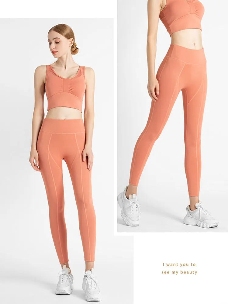 High Waisted Yoga Pants Workout Leggings with Pockets