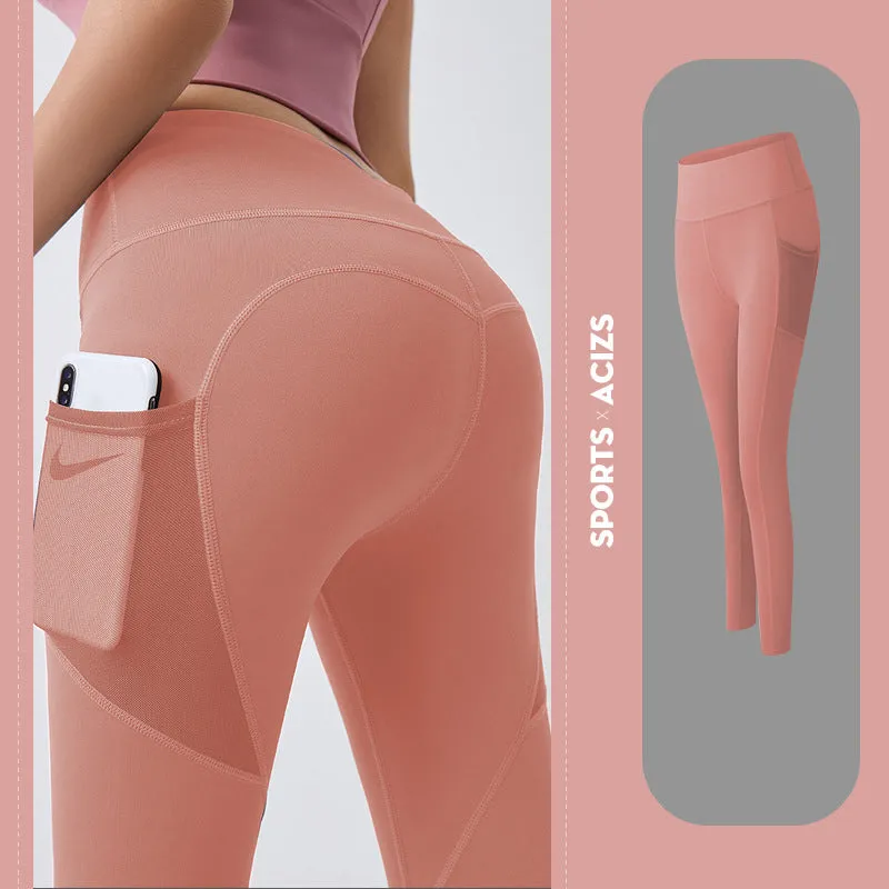 High Waisted Yoga Pants Workout Leggings with Pockets