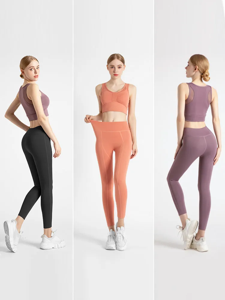 High Waisted Yoga Pants Workout Leggings with Pockets