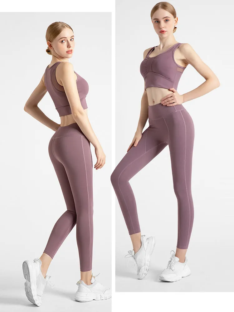 High Waisted Yoga Pants Workout Leggings with Pockets
