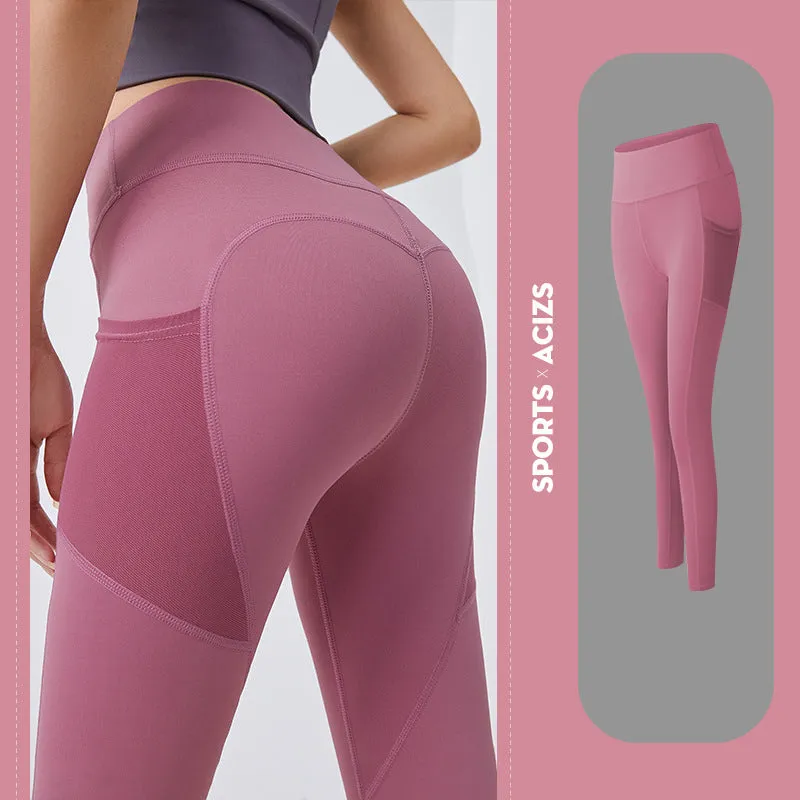 High Waisted Yoga Pants Workout Leggings with Pockets