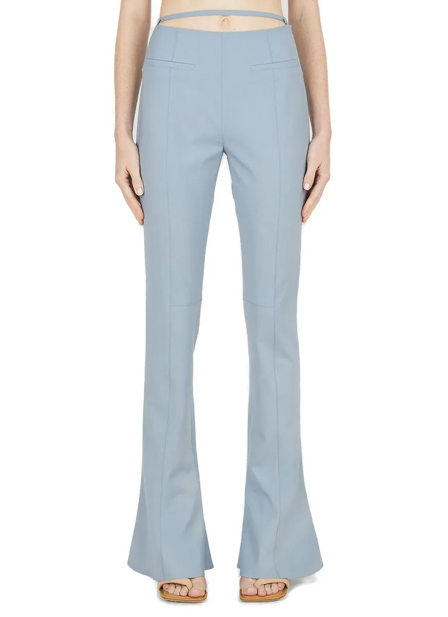 Jacquemus High Waist Flared Trousers