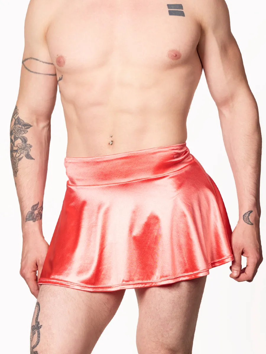 Luxe Satin Mini Skirt