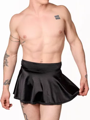 Luxe Satin Mini Skirt