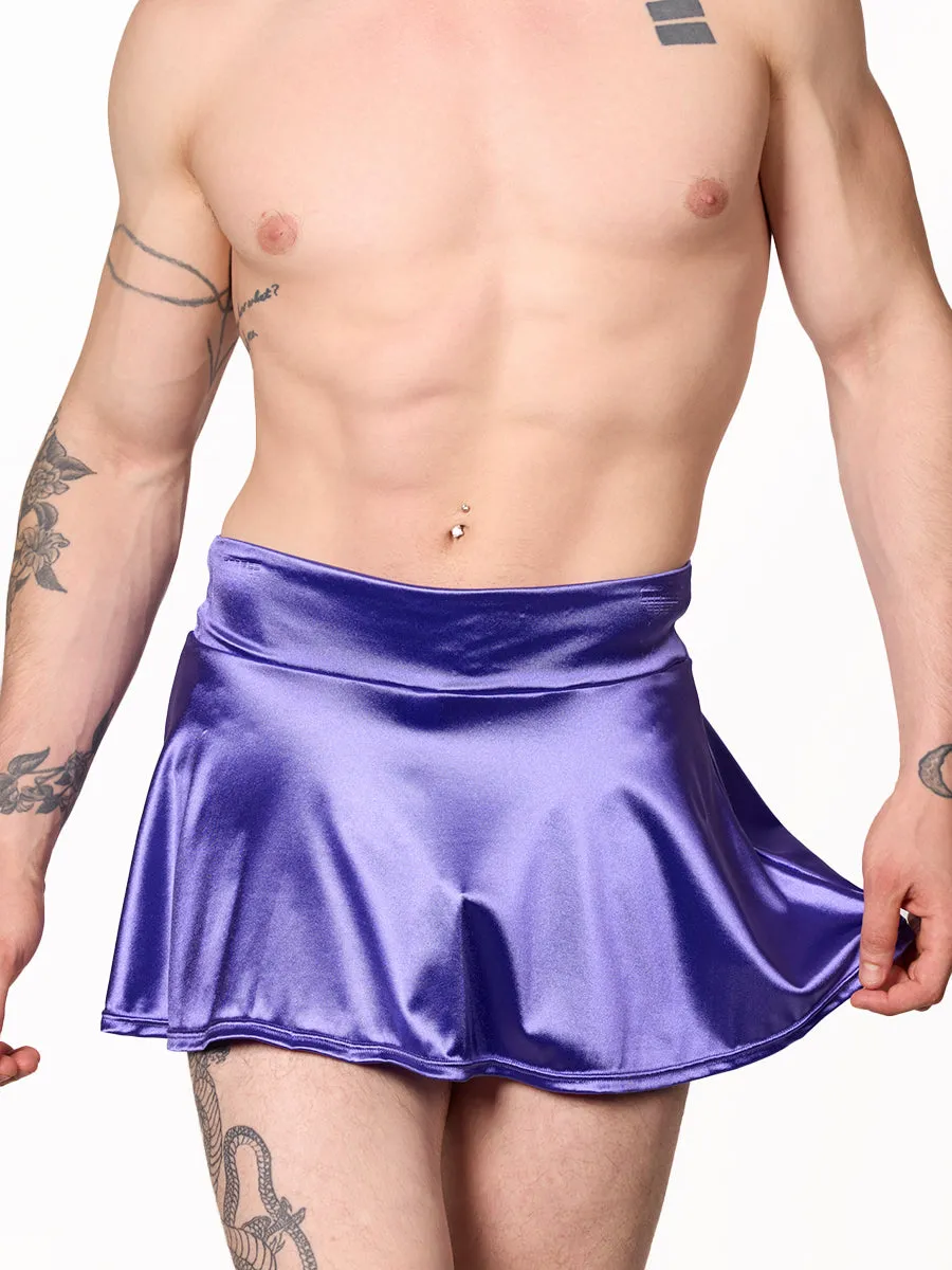 Luxe Satin Mini Skirt
