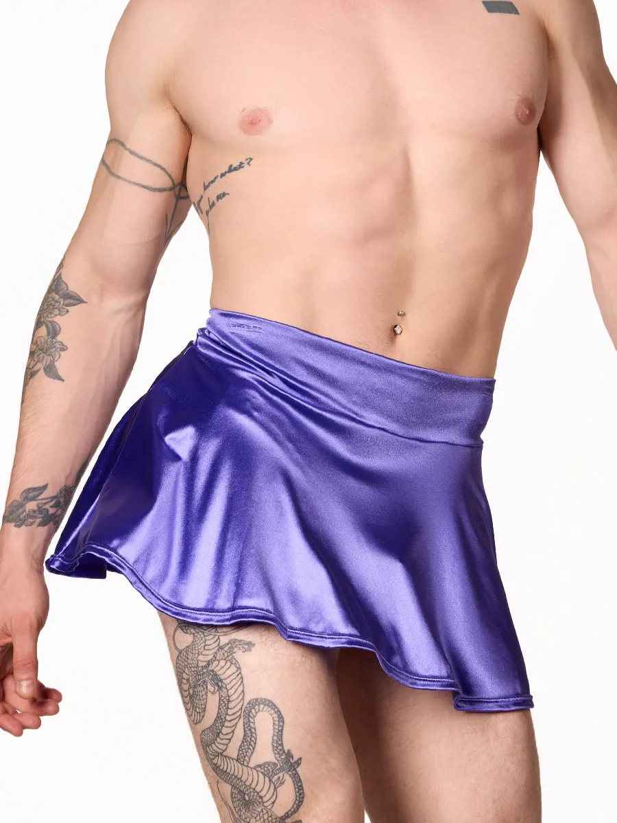Luxe Satin Mini Skirt