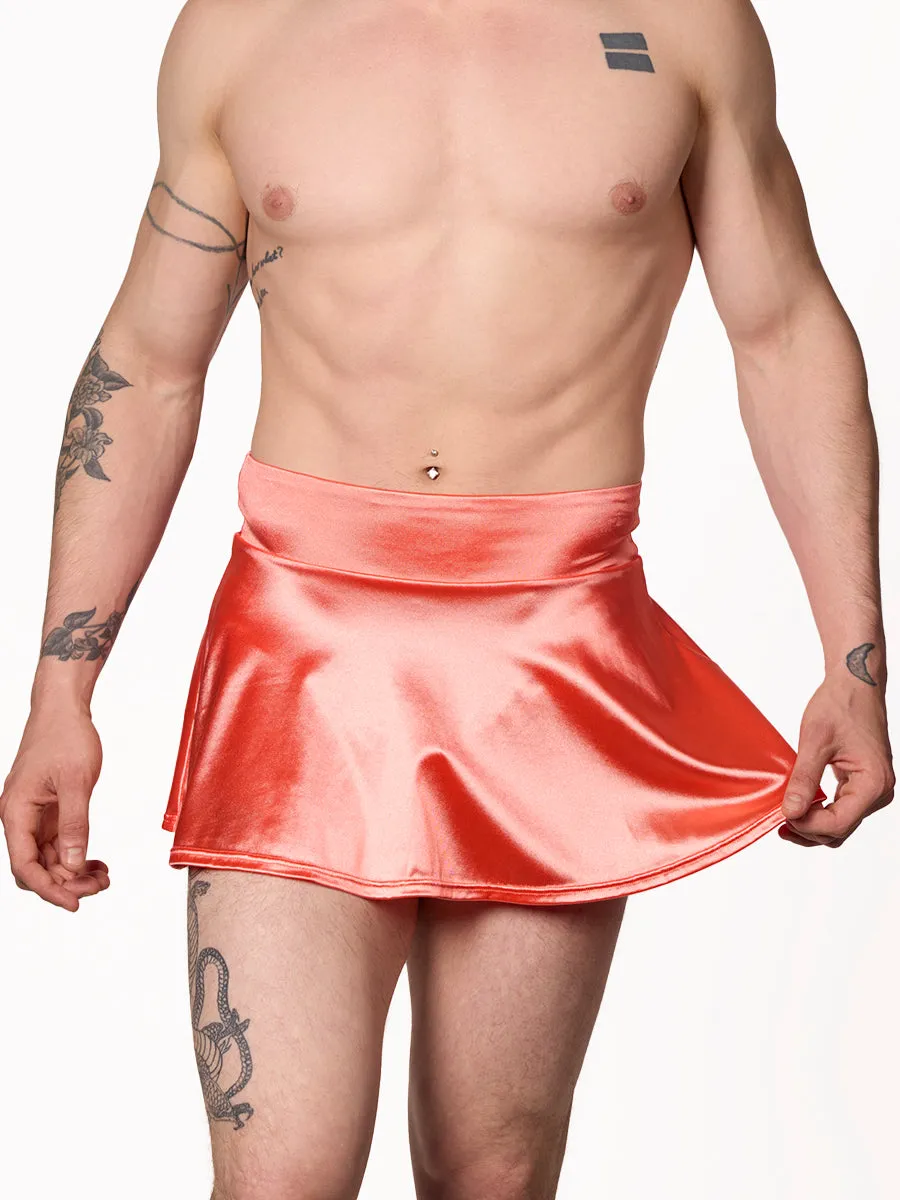 Luxe Satin Mini Skirt