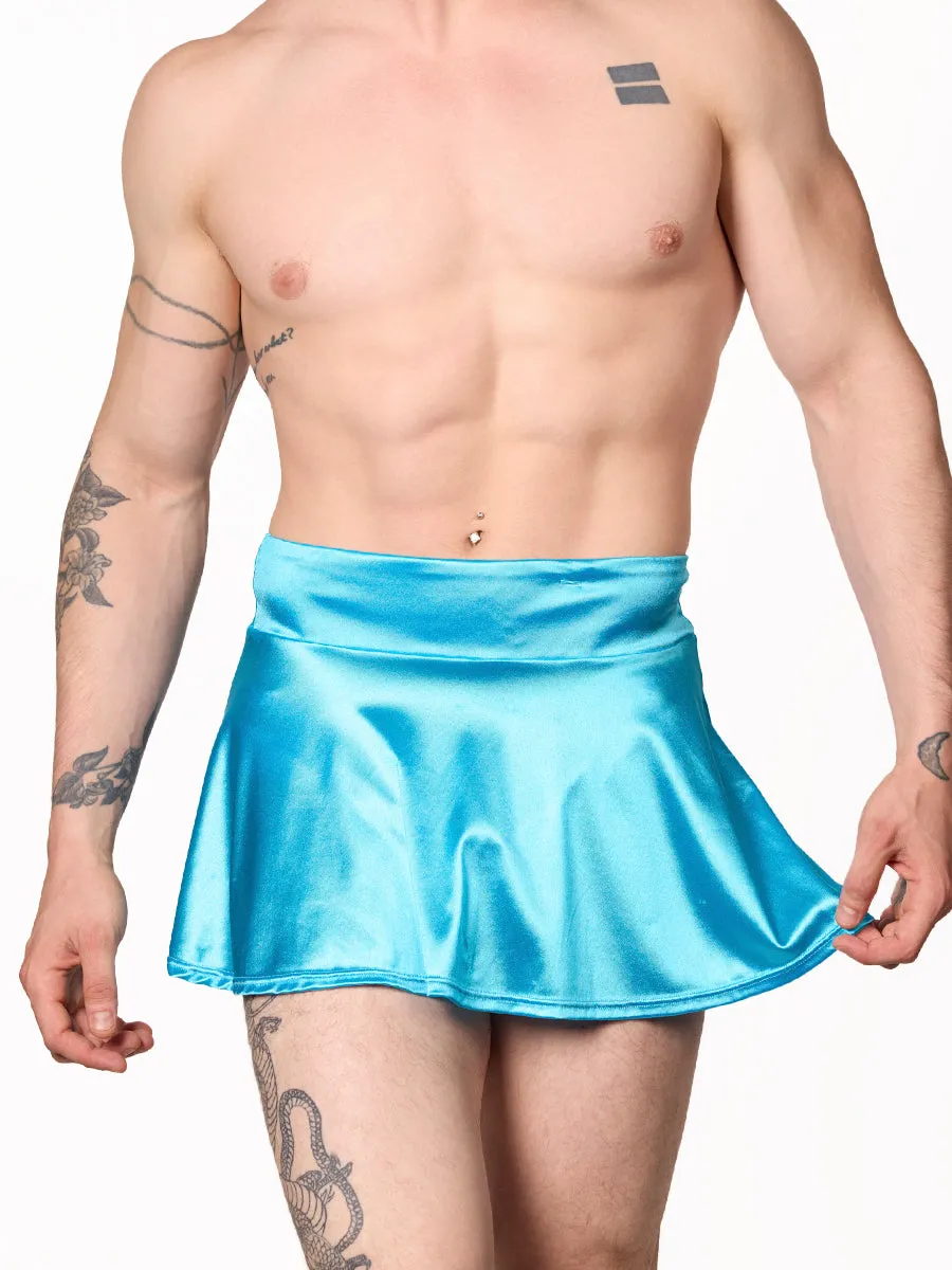 Luxe Satin Mini Skirt