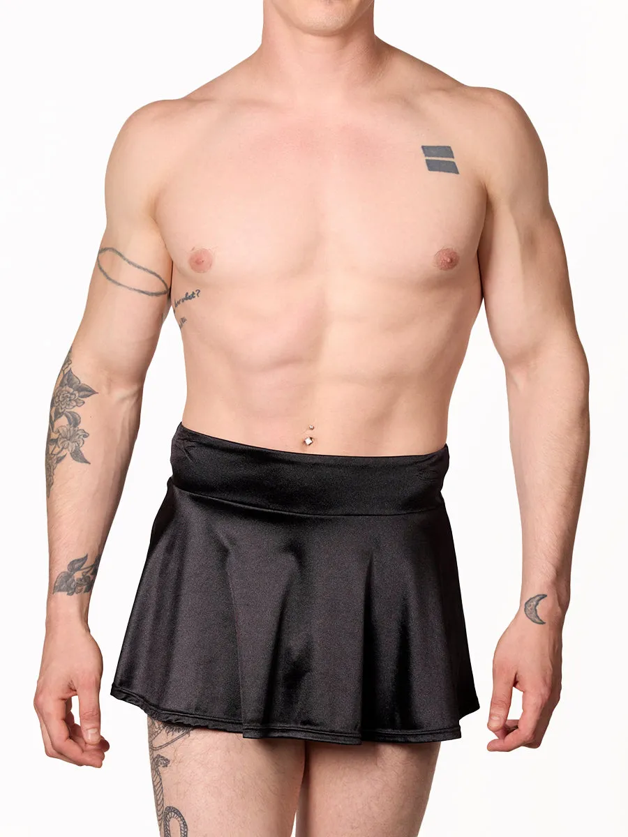 Luxe Satin Mini Skirt
