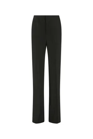 Maison Margiela High Waist Wide Leg Tailored Pants