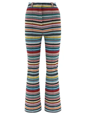 Missoni Zigzag Printed Flared Trousers