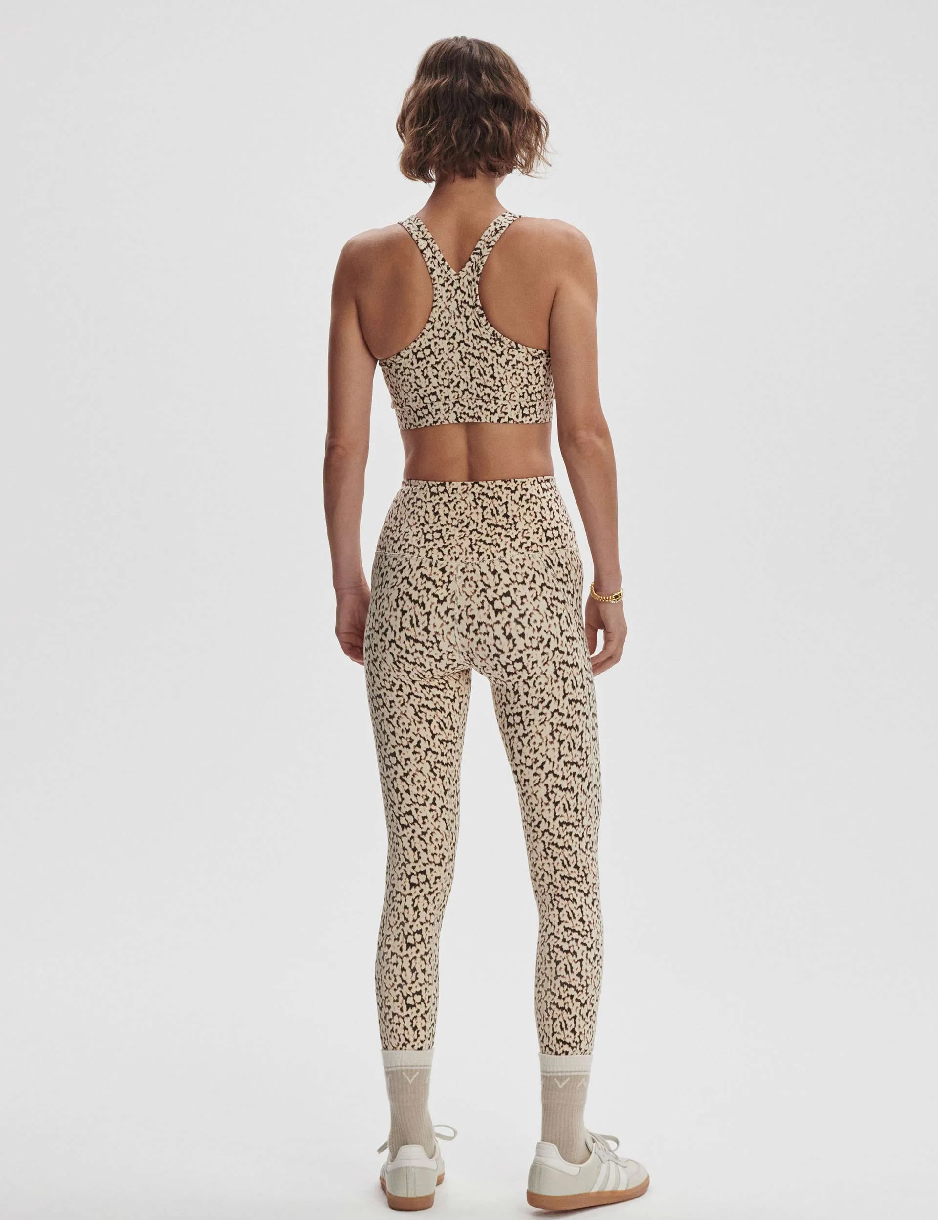 Move Pocket High Legging 25" - Almond Abstract Leopard
