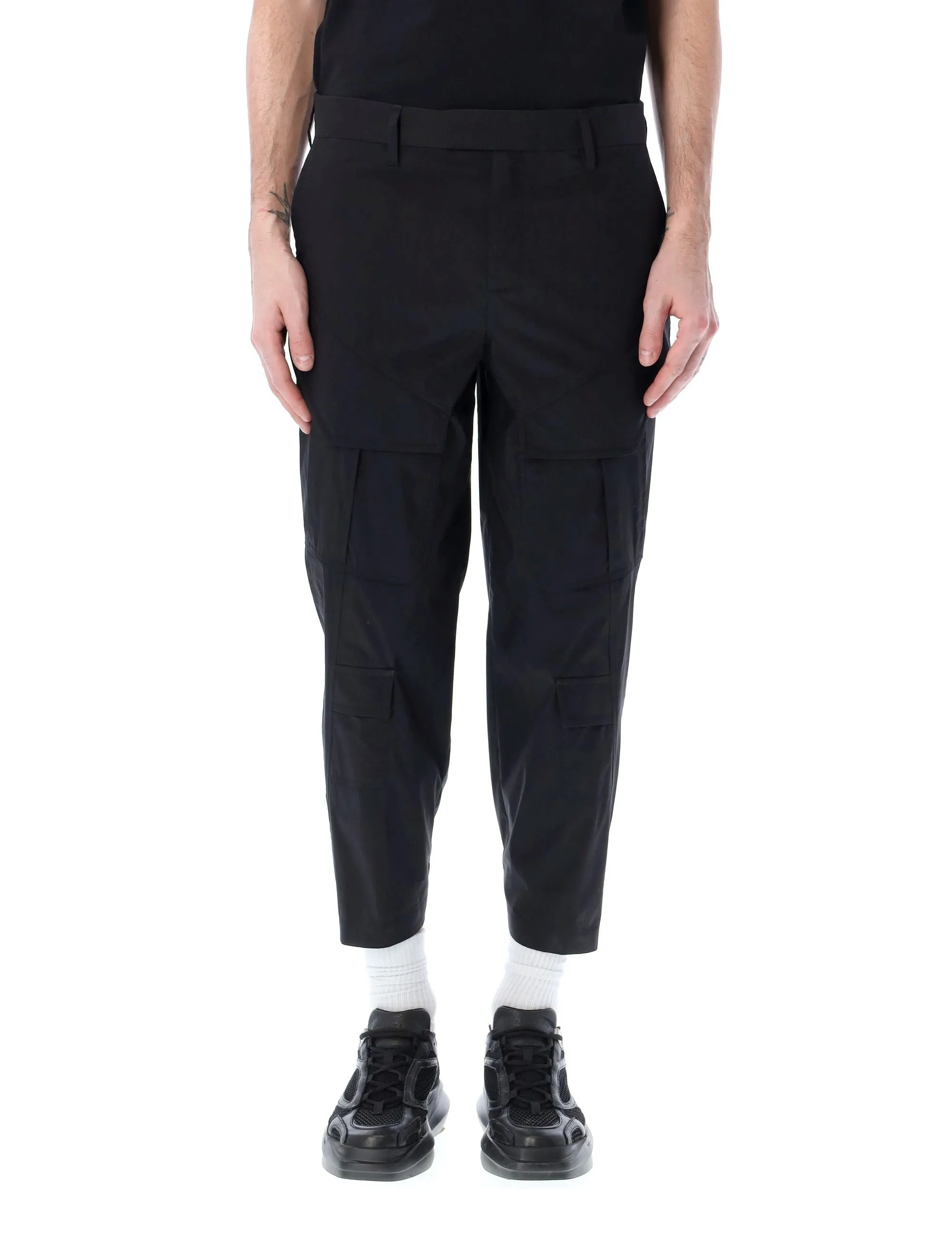 Neil Barrett High Waist Cargo Pant High Waist