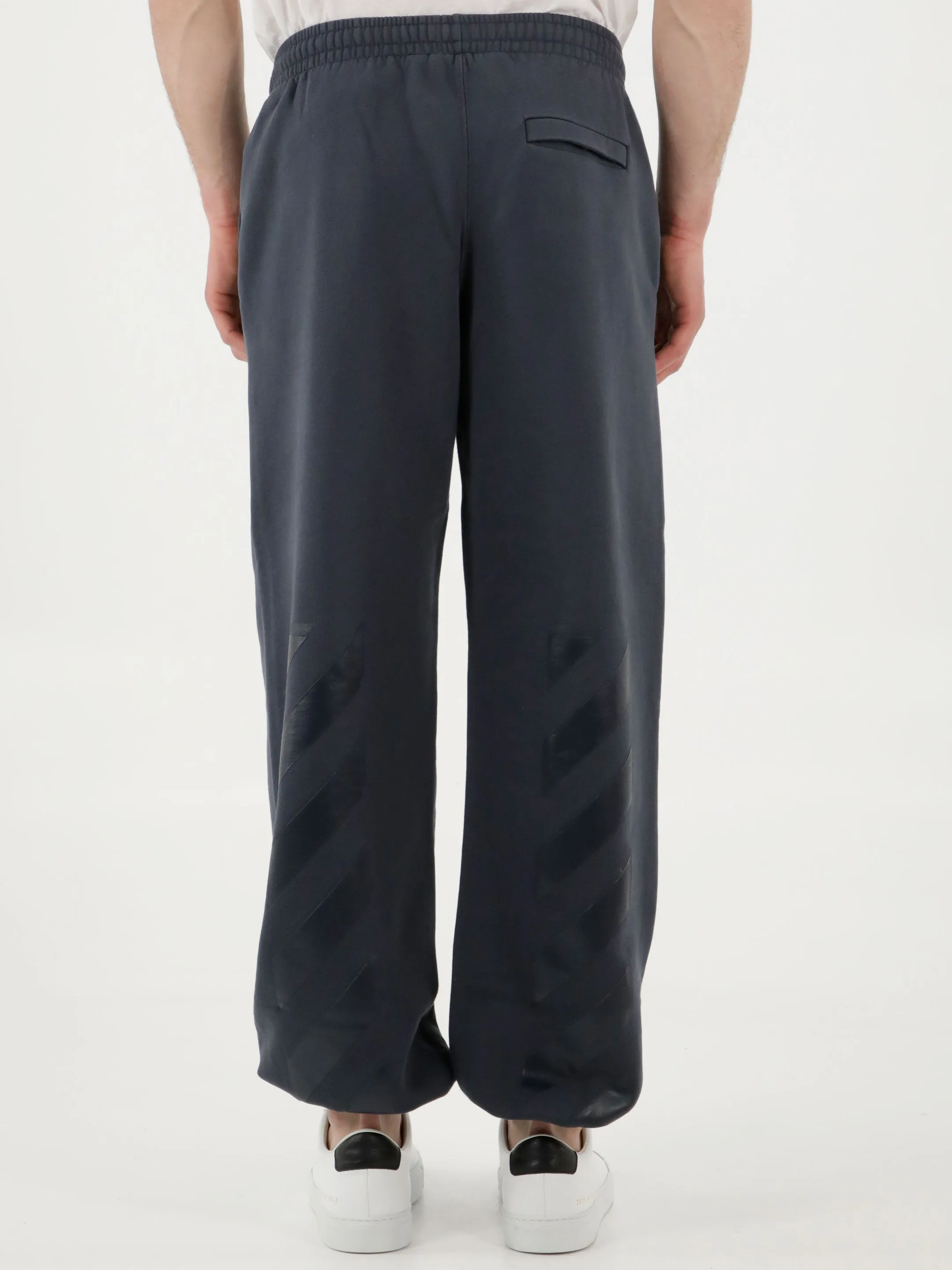 Off-White Diagonal Printed Jogging Pants