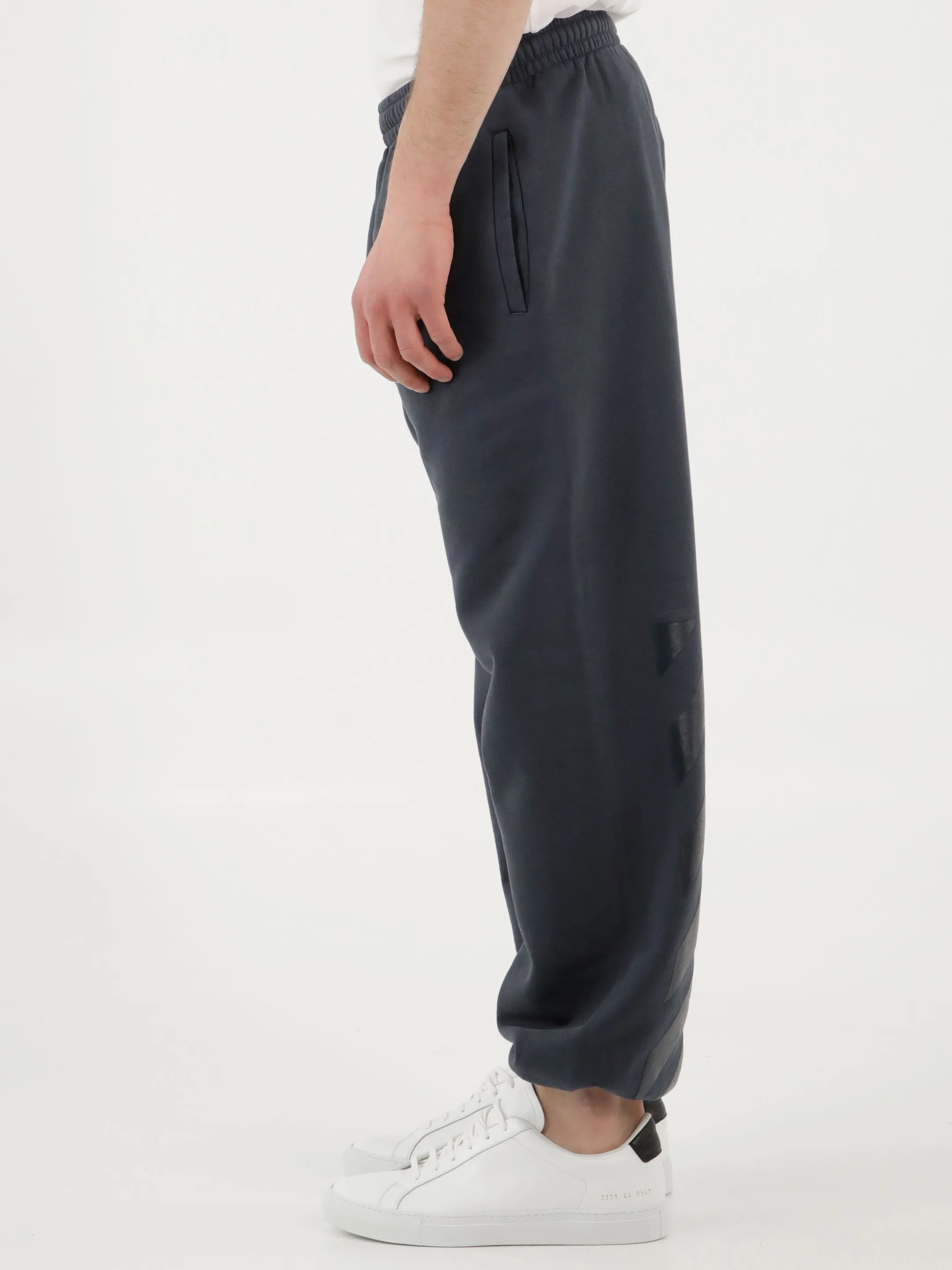 Off-White Diagonal Printed Jogging Pants