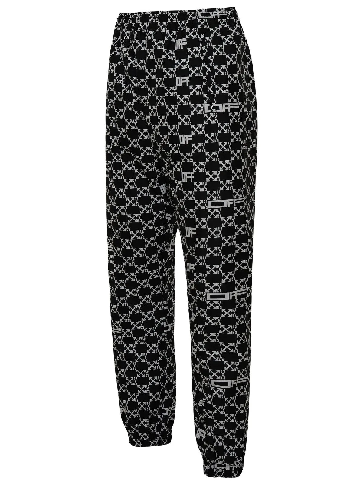 Off-White Logo Printed Straight Leg Track Pants