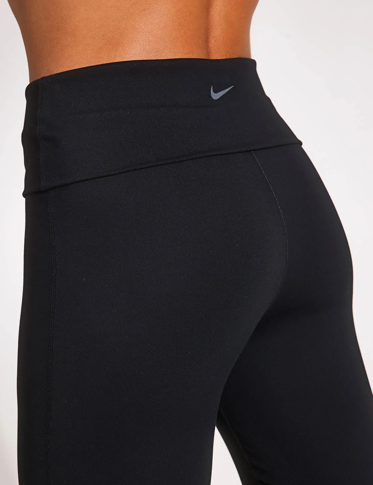 One Dri-FIT Fold-Over Pants - Black