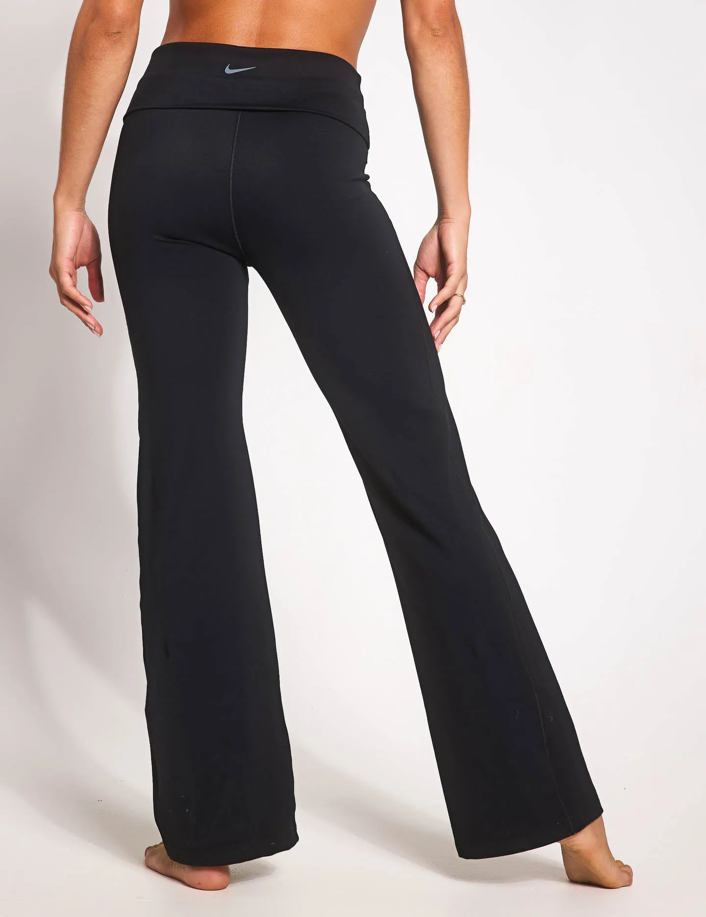 One Dri-FIT Fold-Over Pants - Black