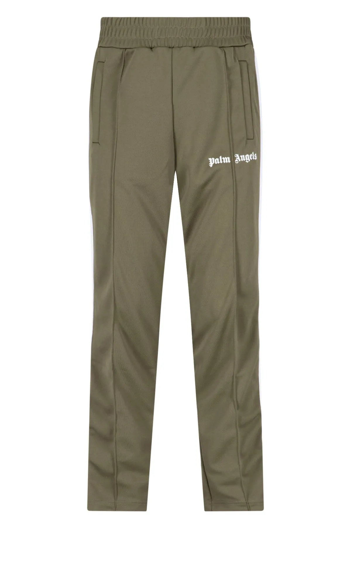 Palm Angels Logo Printed Side Striped Track Pants