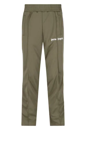 Palm Angels Logo Printed Side Striped Track Pants