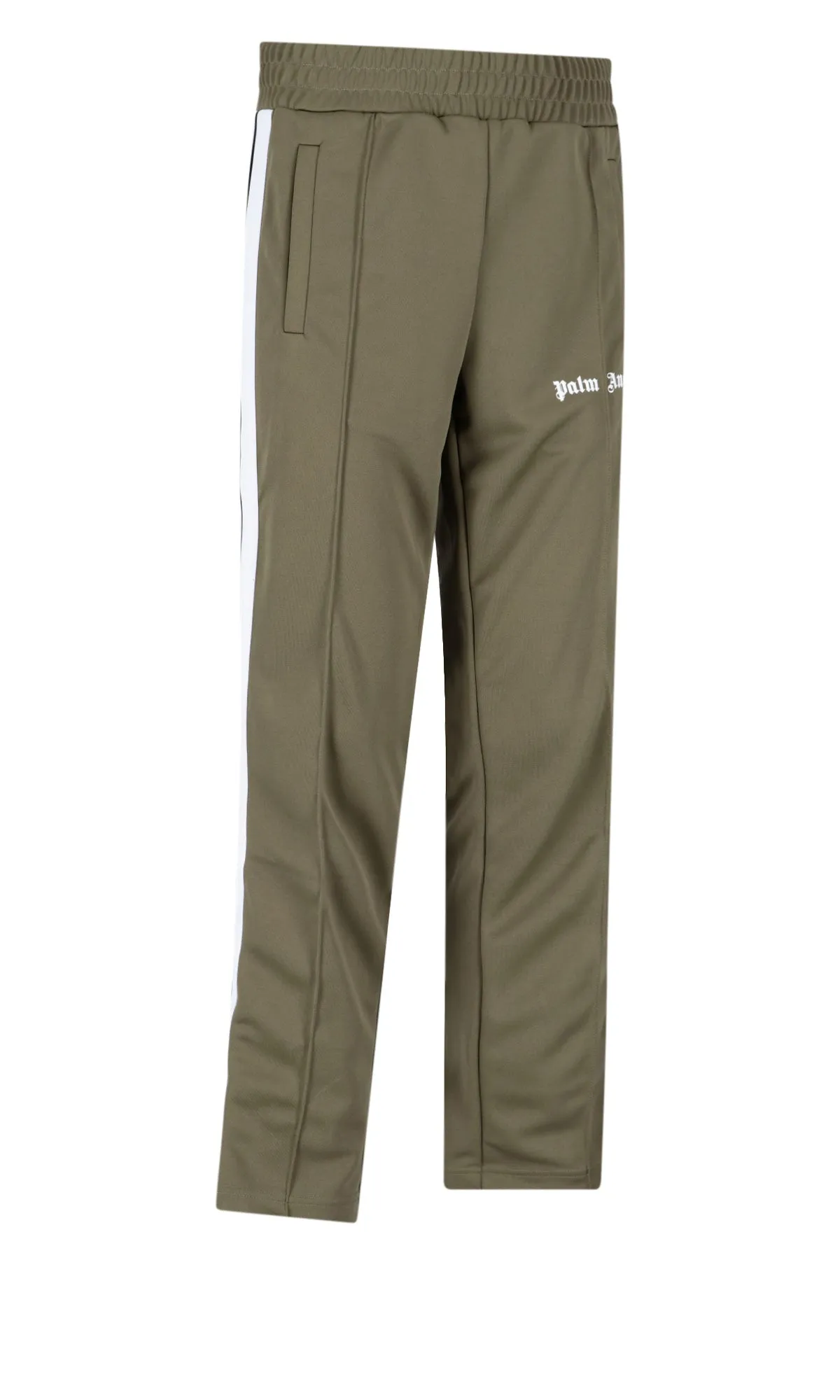 Palm Angels Logo Printed Side Striped Track Pants
